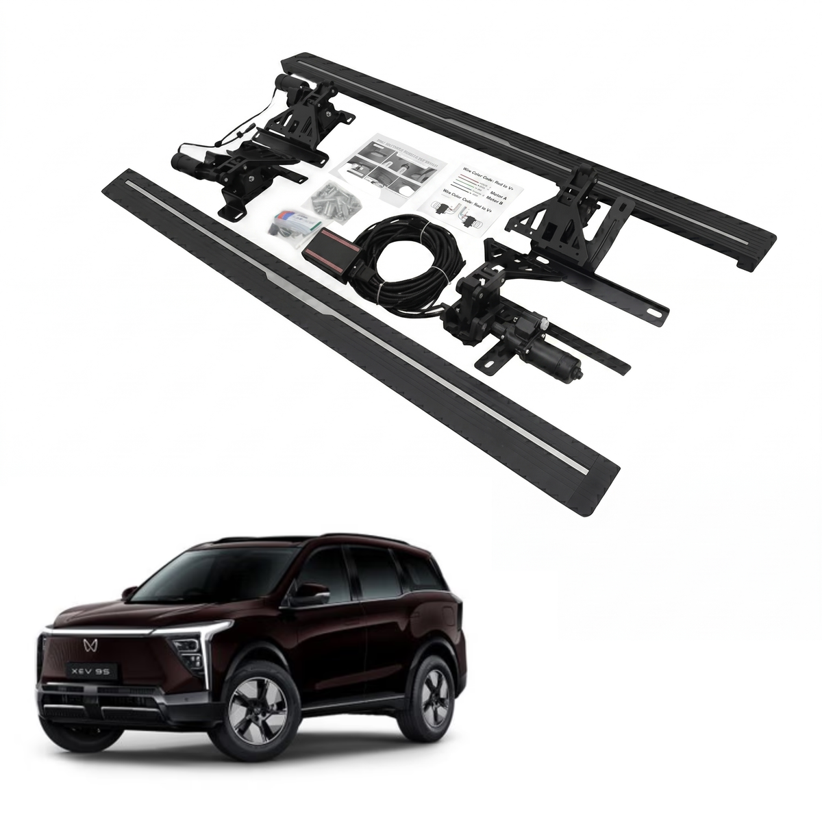 Automatic Side Step (Electric) For Mahindra XEV9S | Automatic Foot Step