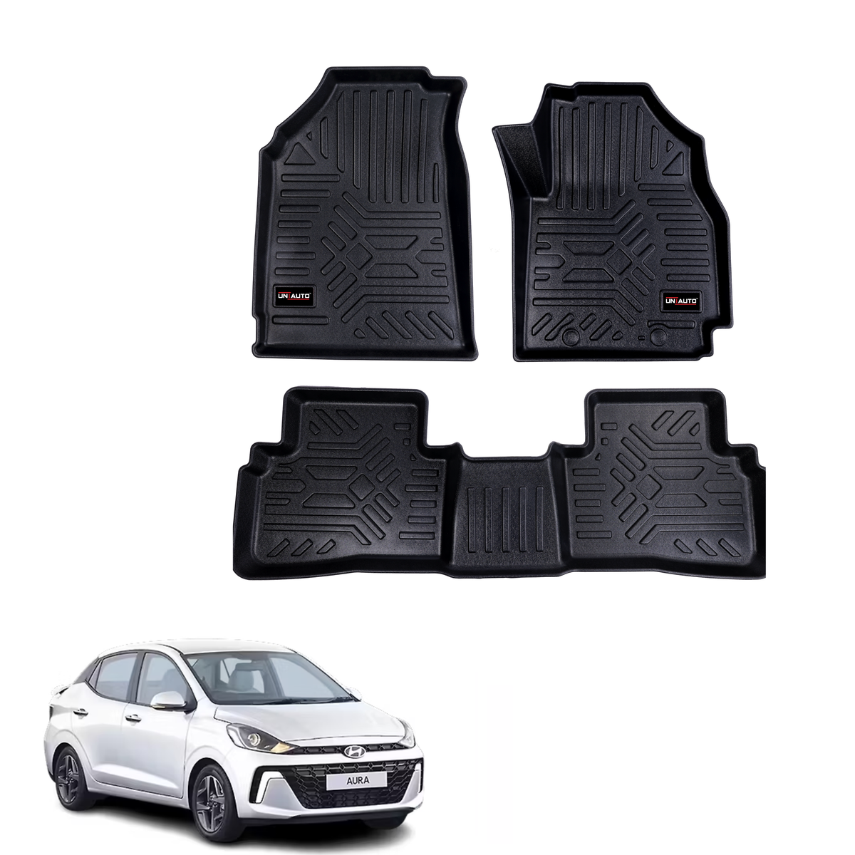 GFX Style Uniauto Tru Fit mats for Hyundai Exter