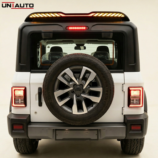 Bronco type Matrix Style LED Spoiler for Thar Roxx and Thar