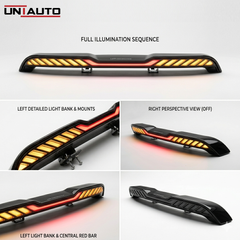 Bronco type Matrix Style LED Spoiler for Thar Roxx and Thar