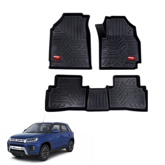 GFX Style Uniauto Tru Fit mats for Maruti Suzuki Vitara Brezza 2020 onwards