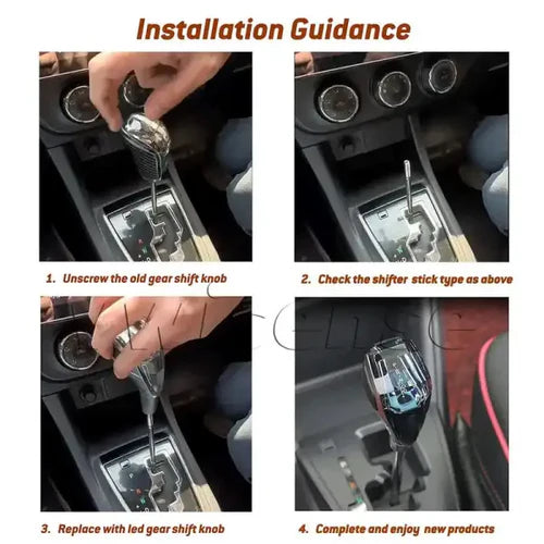 LED Gear Knob - Crystal | 8mm, 10mm, and 12mm Threads | For all Cars including 3XO, Curvv, Roxx and More