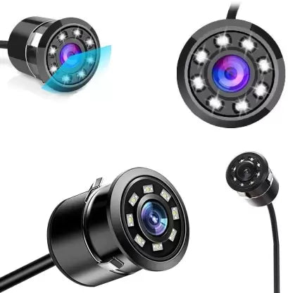 4.3" TFT Screen with Camera COMBO | Universal Rearview Radar Mirror | Parking Assistance (Black)