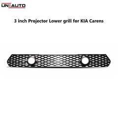 3 Inch Projector Foglamp Slot Lower Grill for KIA Carens | Direct Fit Lower Bumper Fog Lamp Mount