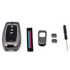 Metal Key Cover for Fortuner, Invicto, Innova Hycross