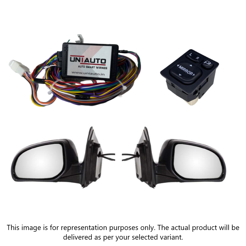 Auto Fold ORVM or Mirror Upgrade kit for Mahindra Thar 2020 onwards | Install Auto fold ORVM into Base and mid models