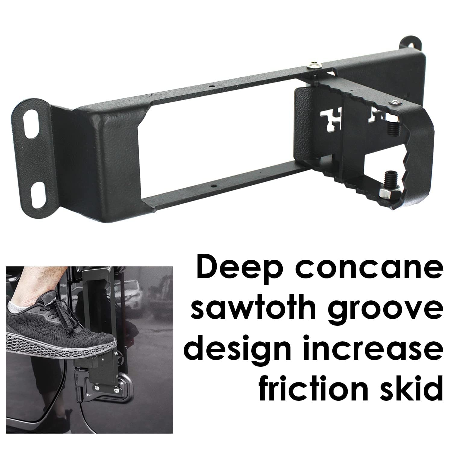Heavy-Duty Door Step Hinges for Mahindra Thar & Thar Roxx – Ultimate Off-Road Accessory