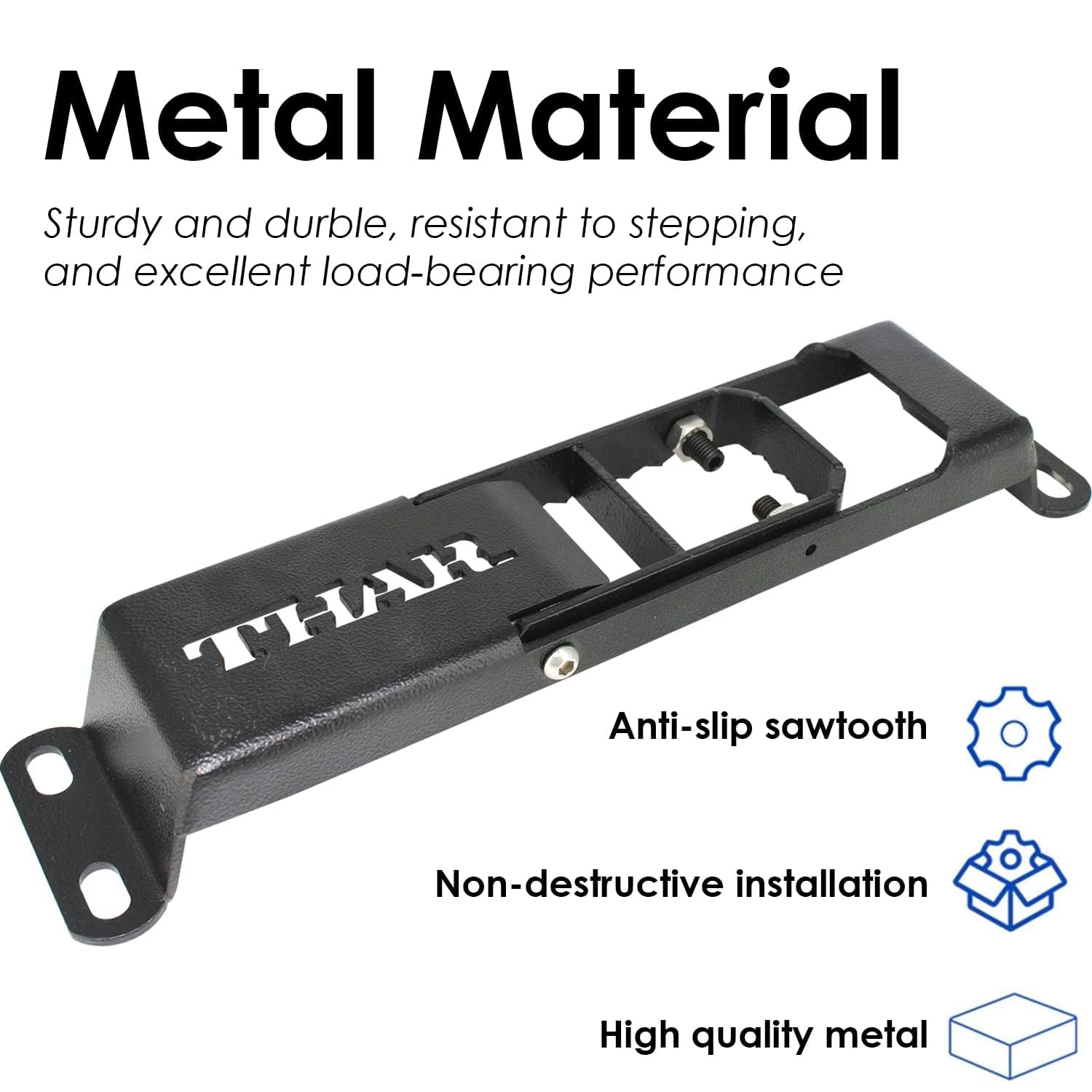 Heavy-Duty Door Step Hinges for Mahindra Thar & Thar Roxx – Ultimate Off-Road Accessory