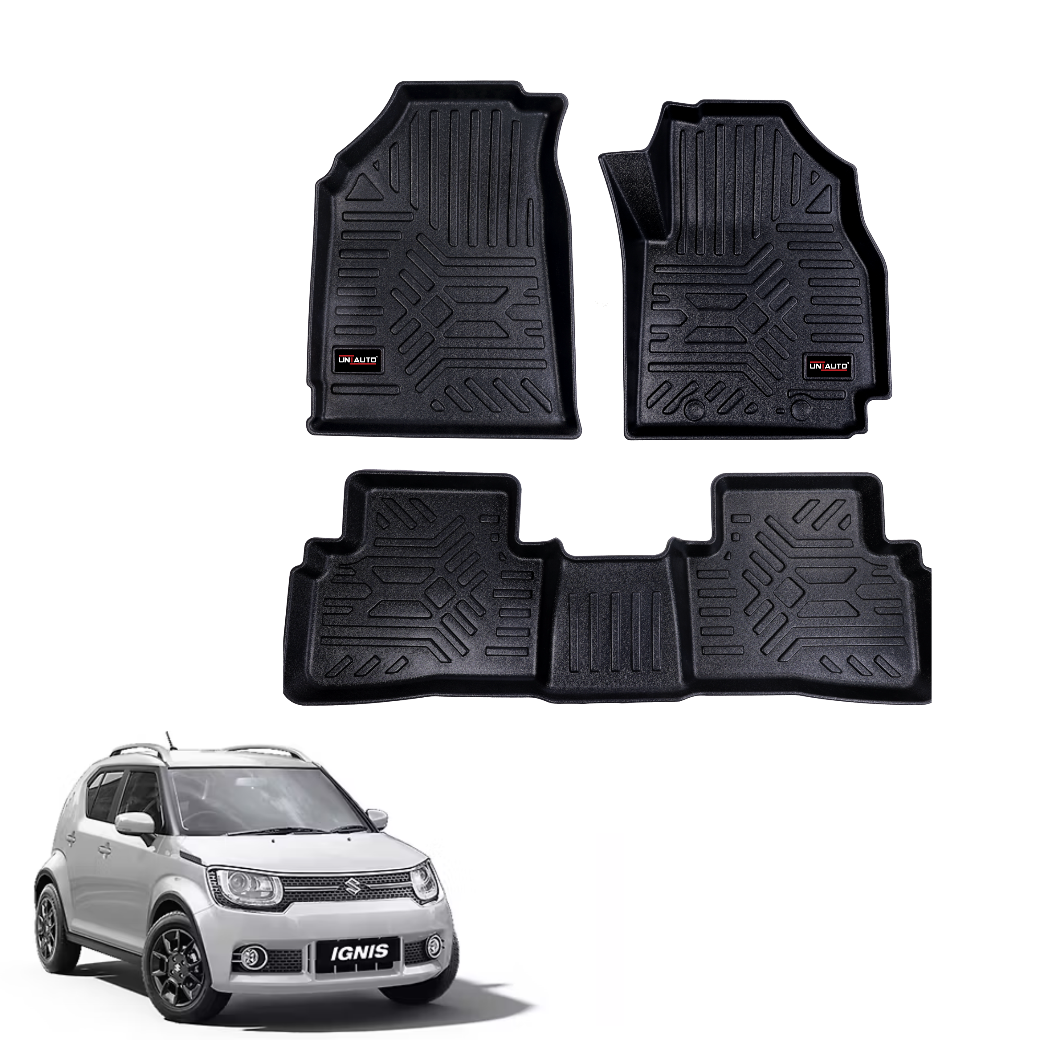 GFX Style Uniauto Tru Fit mats for Maruti Suzuki Ignis