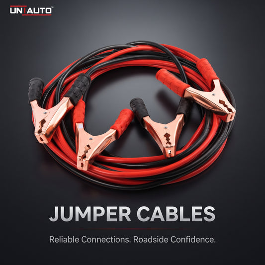 UNIAUTO Jumper Cable Battery Booster Wire Clamp with Alligator Wire