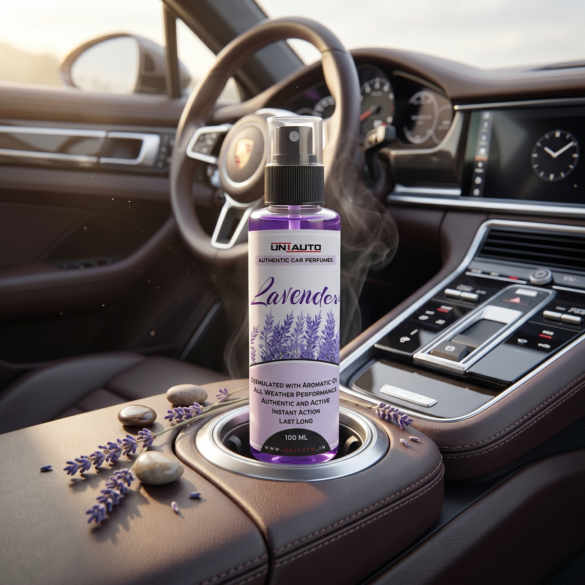 Uniauto Lavender – Tranquil Car Perfume for a Calm and Refreshing Drive – 100ml