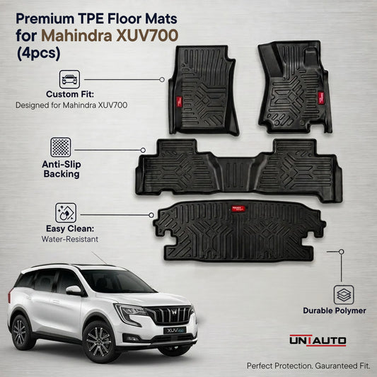 سجادات GFX Style Uniauto Tru Fit لسيارة ماهيندرا XUV700