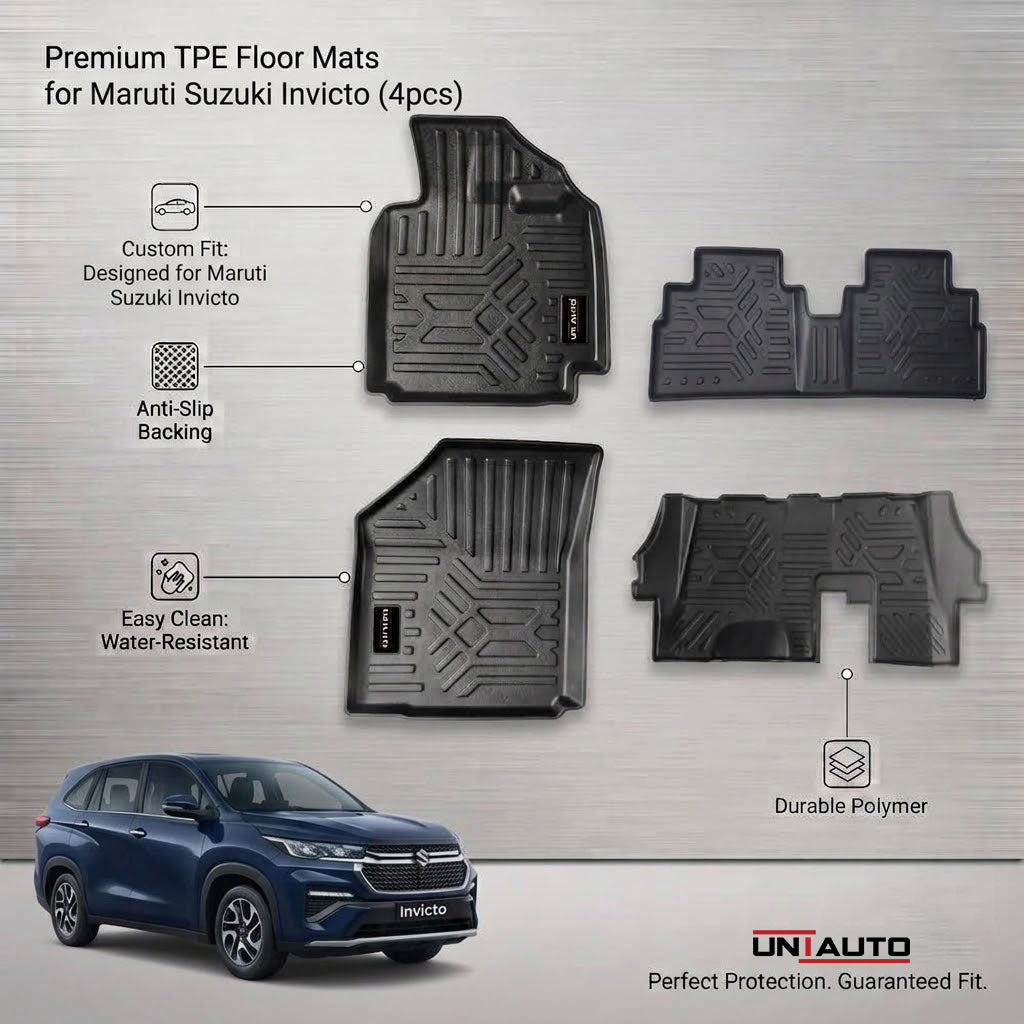 GFX Style Uniauto Tru Fit mats for Maruti Suzuki Invicto