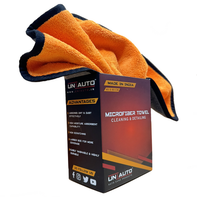 Uniauto Ultra Plush 800 GSM Super Absorbent Microfiber Towel (40x60cm) – Premium Soft & Quick-Dry