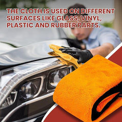 Uniauto Ultra Plush 800 GSM Super Absorbent Microfiber Towel (40x60cm) – Premium Soft & Quick-Dry