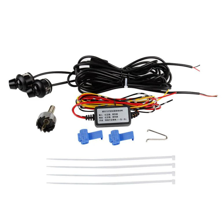 Metal body Angel Wing Light | Car Rearview Mirror Side LED | Welcome Dynamic Projection Lamp