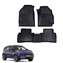 GFX Style Uniauto Tru Fit mats  for TATA Nexon EV 2023 onwards