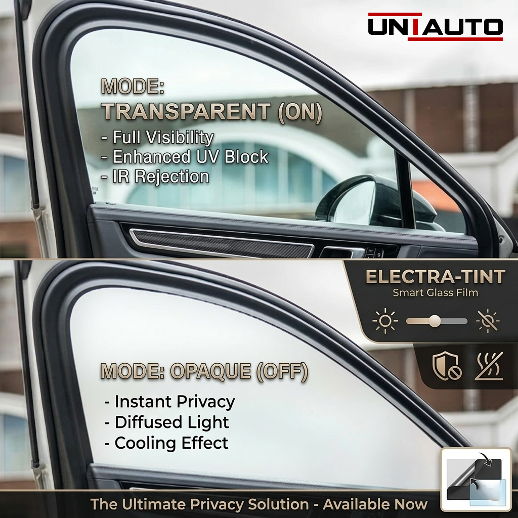 Color-Control Smart Switchable Tint – Instant Privacy Glass with Adjustable Shade Technology