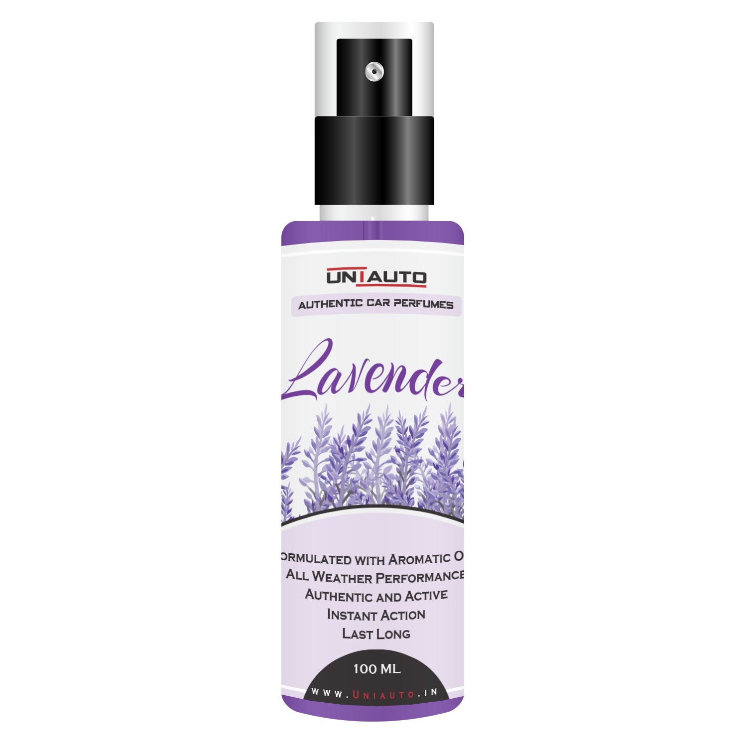 Uniauto Lavender – Tranquil Car Perfume for a Calm and Refreshing Drive – 100ml
