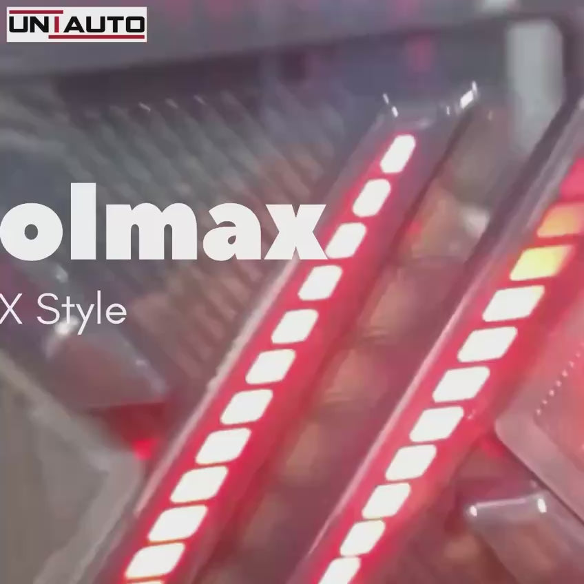 LED X - Style Smoke Taillight for Mahindra Thar 2020 and Thar Roxx
