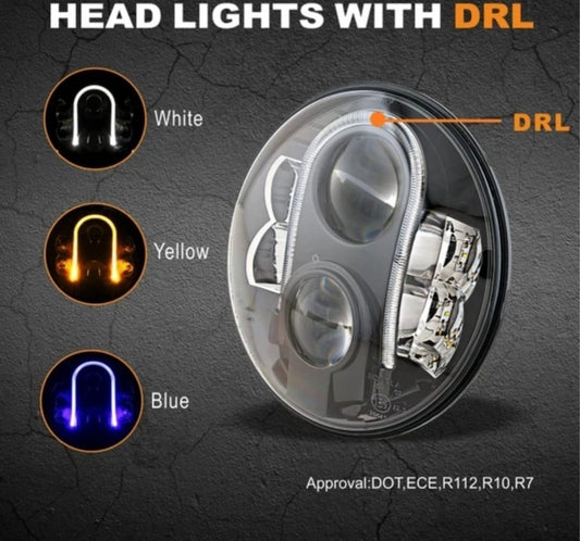 LED U Style Headlight for Mahindra Thar 2020 - Uniauto