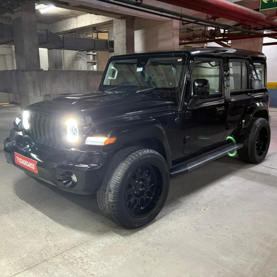 Wrangler-Style Metal Fenders with Led Indicators for Mahindra Thar ROXX | Bolt on Design, No need of Fabrication.