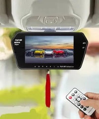 Rearview Mirror 7 Inches MP 5 Bluetooth with Mirror Link| Car TV | Car Screen LCD Panel Set