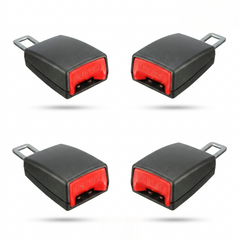 Universal 2 in 1 Seat Belt Alarm Stopper and Seat Belt Activator (Pack of 4)
