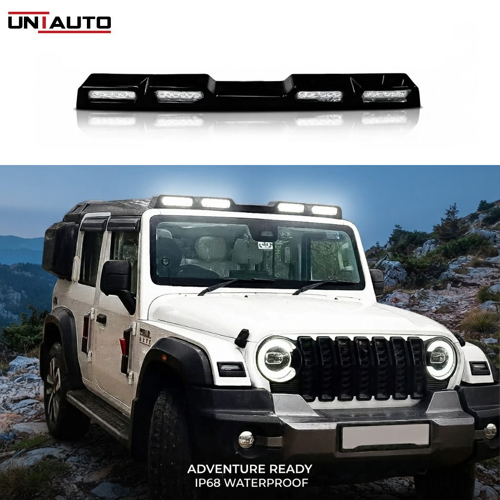 Defender Style Thar & Thar Roxx Roof Light with Flashing Feature and Remote