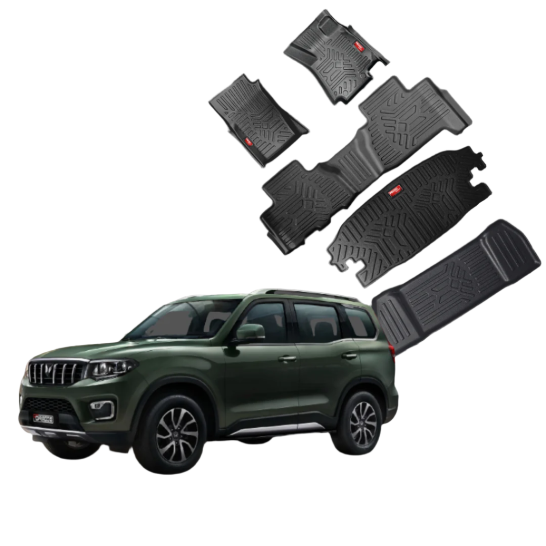 GFX Style Uniauto Tru Fit mats for Mahindra Scorpio N