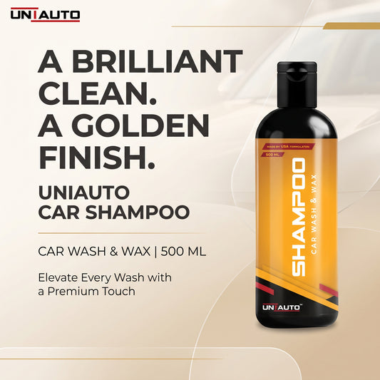 Car and Bike Wash and Wax Shampoo for Home Car Wash | Shampoo Liquid Concentration for Car Bucket Wash at Home