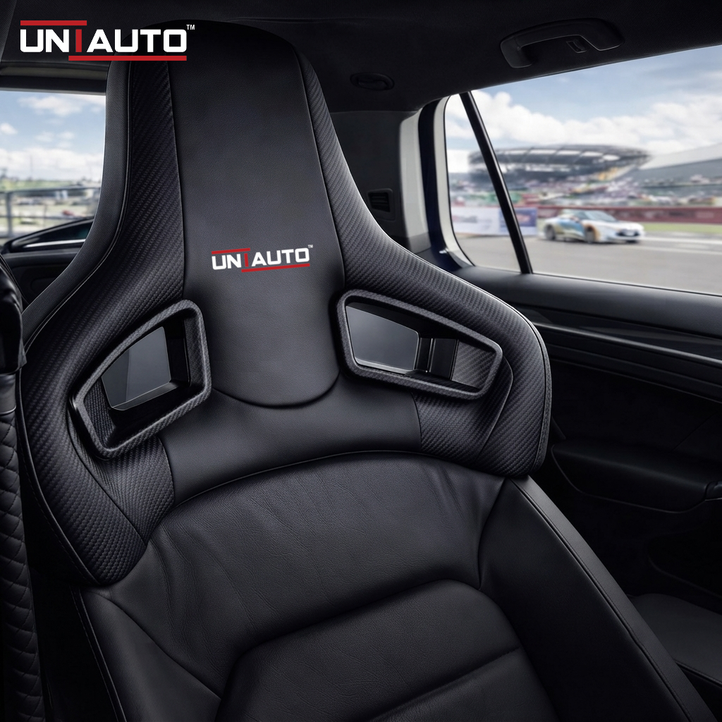 Universal Sports Style Headrest Cushion for Cars | Premium Neck Support Pillow
