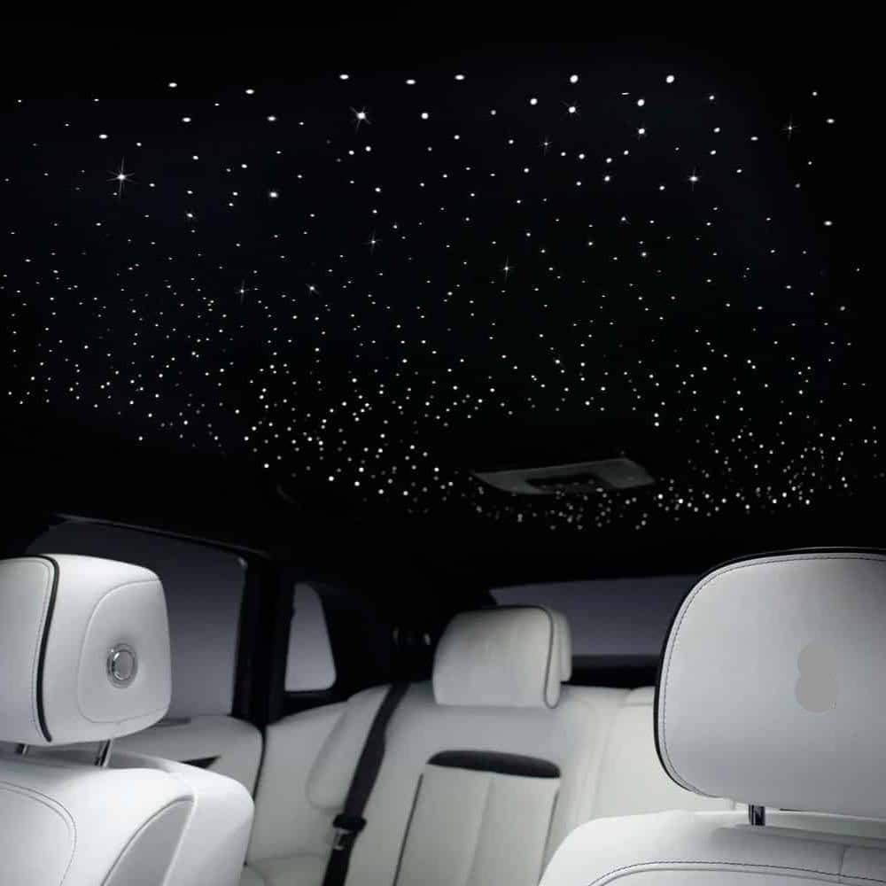 Star Ceiling Light Kit| 16W Fiber Optic (Rolls Royce Style) RGBW APP+Music Control Sound Sensor Light Source | with 28key RF Musical Remote and Fiber Cable 450pcs 0.75mm 9.8ft/3m for Car and Home