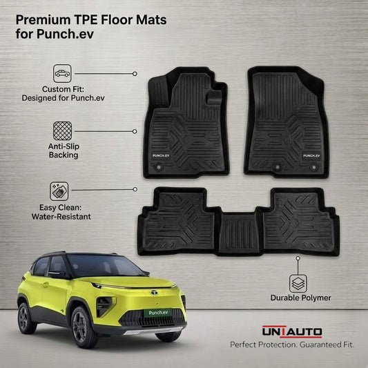 GFX Style Uniauto Tru Fit mats  for TATA Punch EV 2026 onwards