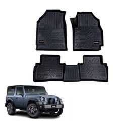GFX Style Uniauto Tru Fit mats  for Mahindra Thar 2020 onwards