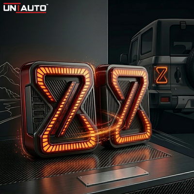 LED X - Style Smoke Taillight for Mahindra Thar 2020 and Thar Roxx