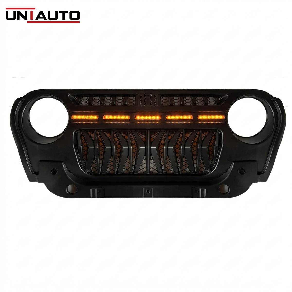 LED Type Imported Front Grille for Mahindra Thar 2020 Onwards | Premium DRL Integrated Design | Bold & Modern Upgrade
