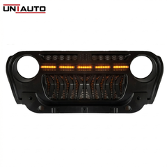 LED Type Imported Front Grille for Mahindra Thar 2020 Onwards | Premium DRL Integrated Design | Bold & Modern Upgrade