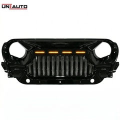 LED Type Imported Front Grille for Mahindra Thar 2020 Onwards | Premium DRL Integrated Design | Bold & Modern Upgrade