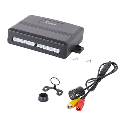 UNIAUTO Video Reverse Parking Sensor with Camera and IRVM Display – For Precision Parking