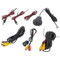 UNIAUTO Video Reverse Parking Sensor with Camera and IRVM Display – For Precision Parking