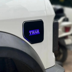Uniauto Illuminated and Remote-Controlled Fuel cap opener | Wireless Fuel Lid for THAR