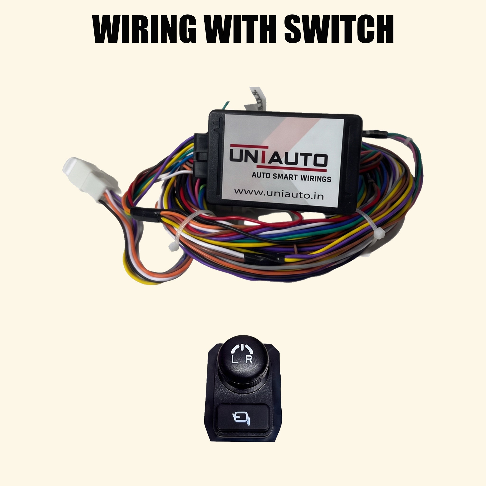 Auto Fold ORVM or Mirror Upgrade kit for Suzuki old Brezza | Install Auto fold ORVM into Base and mid models